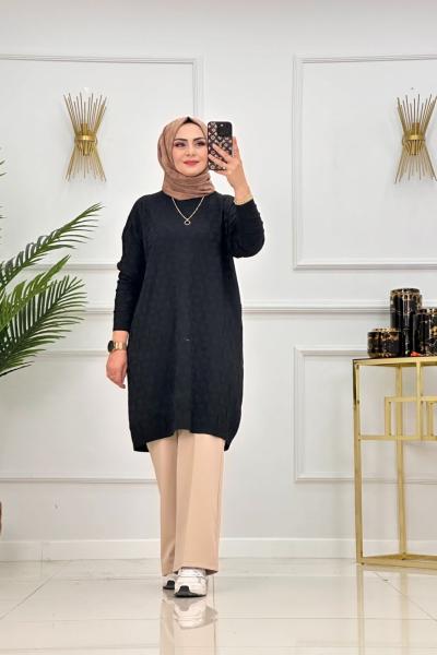 İKBAL TUNİK-SİYAH Siyah