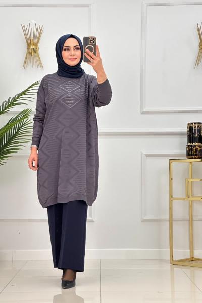 YASMİN TUNİK-ANTRASİT Duman
