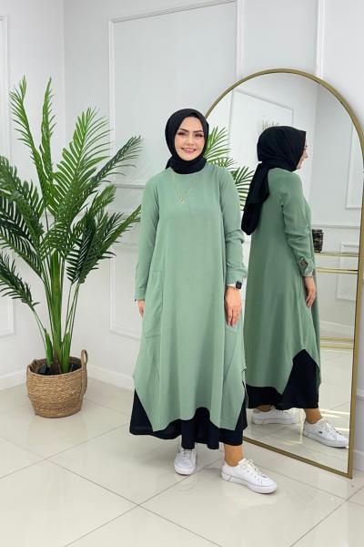 Deniz Tunik  Mint Yeşili