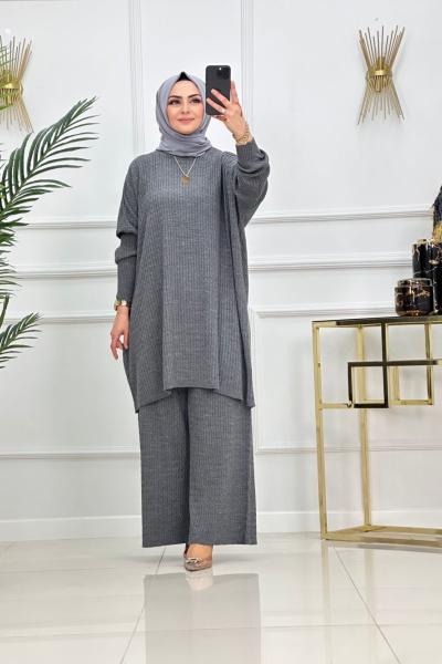 BATTAL TRİKO TAKIM-ANTRASIT Antrasit