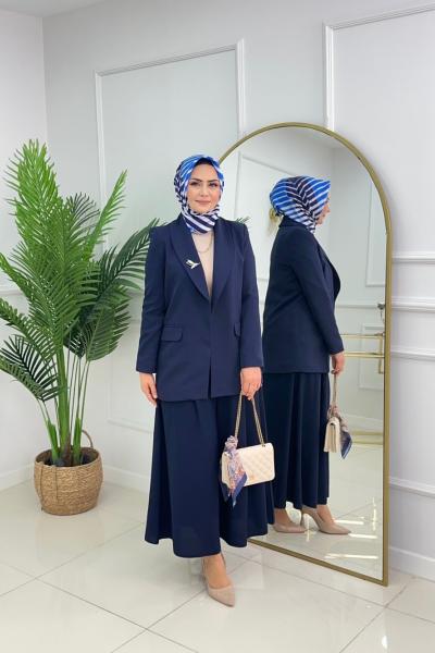 RÜYA CEKET-LACİVERT