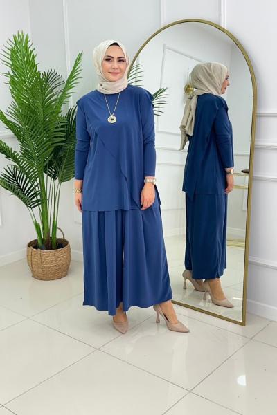 NİL SANDY TAKIM-İNDİGO MAVİ