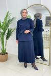 BEREN ETEKLİ TAKIM - LACİVERT