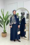 MİHRA FERACE - LACİVERT