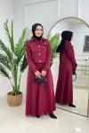 SELLY CEKETLİ TAKIM - BORDO