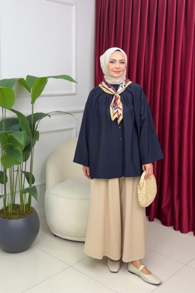 HOLA GÖMLEK - LACİVERT