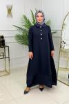 ADA ELBİSE-LACİVERT