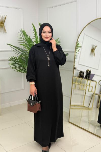ELSA OYSHO ELBİSE - SİYAH