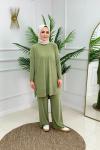 Almina Takım Mint Yeşili