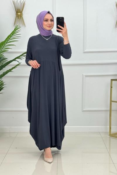 Bodrum Elbise Antrasit