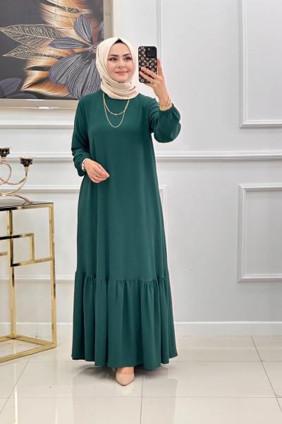 Azra Elbise-Zümrüt Zümrüt
