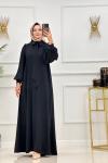 DURU ELBİSE -SİYAH Siyah