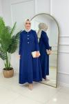 ADA ELBİSE-LACİVERT Lacivert
