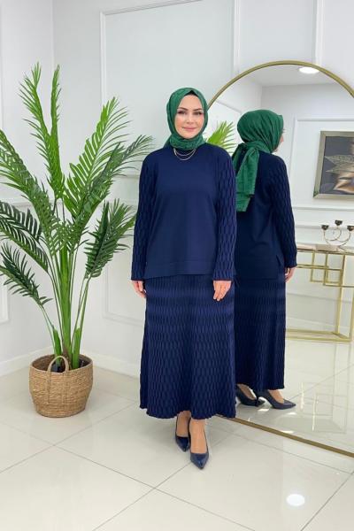 ADEN MERSERİZE TAKIM - LACİVERT  Lacivert