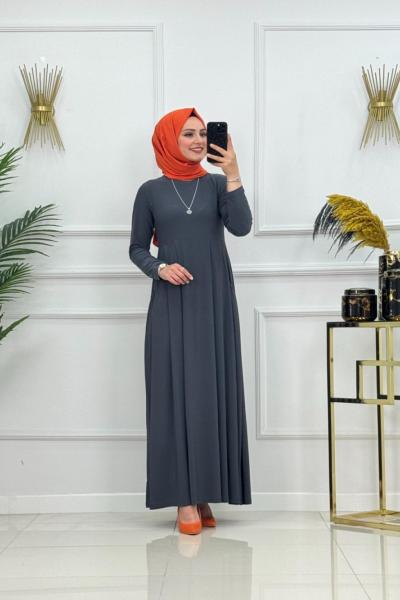 Asil  Elbise Antrasit