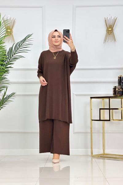 BATTAL TRİKO TAKIM-ACI KAHVE Acı Kahve