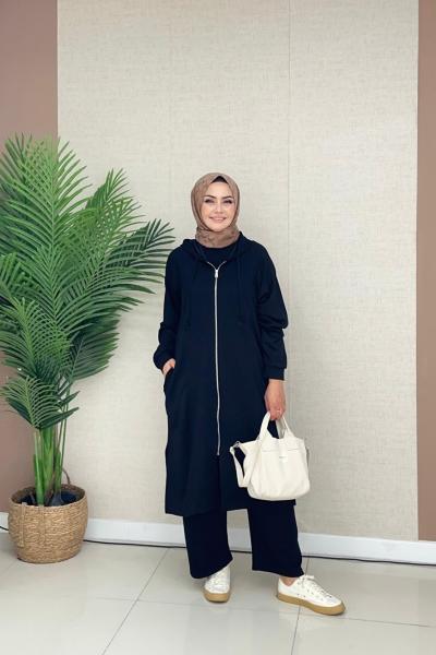 BERFU OYSHO TAKIM - SİYAH Siyah