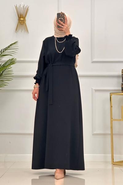 CEYLİN ELBİSE-SİYAH Siyah