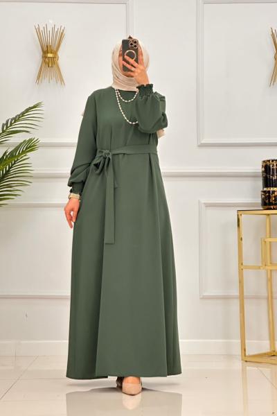 CEYLİN ELBİSE-HAKİ Haki