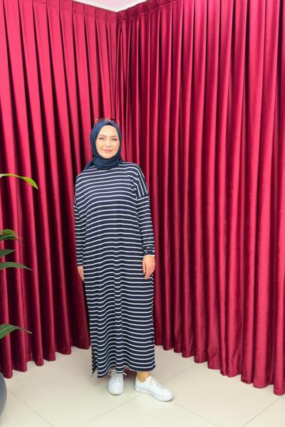 COMFY PENYE ELBİSE - LACİVERT Lacivert