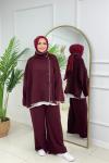 DOĞA TRİKO TAKIM - BORDO Bordo