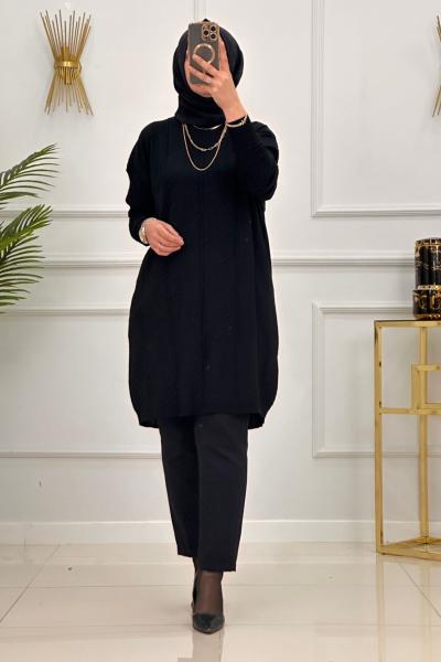 ECE TUNİK-SİYAH Siyah