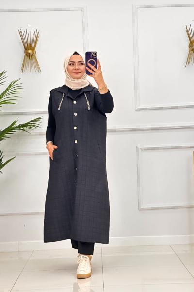 ESİN YELEK - SİYAH Siyah