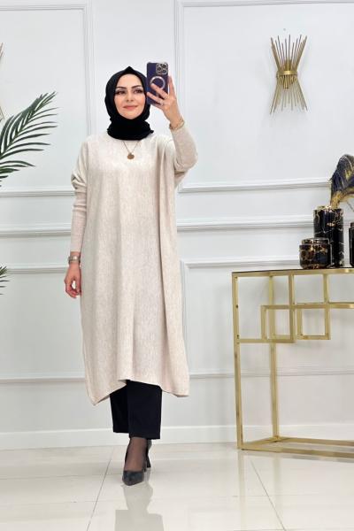 EVİN TRİKO TUNİK-BEJ Bej
