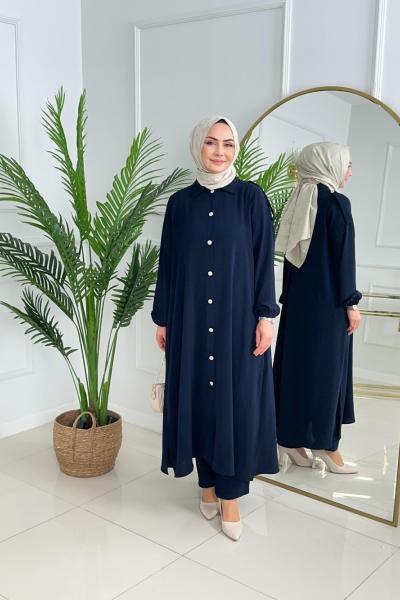 FAHRİYE TAKIM - LACİVERT  Lacivert