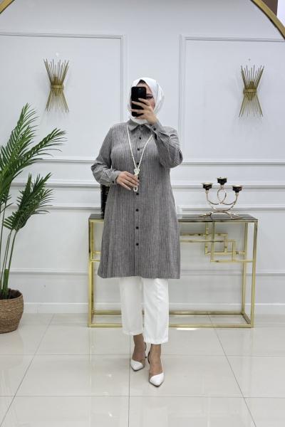 FERİDE TUNİK-ANTRASİT Antrasit