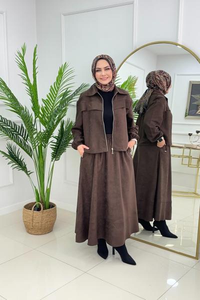 HİFA ETEKLİ TAKIM - ACI KAHVE Acı Kahve