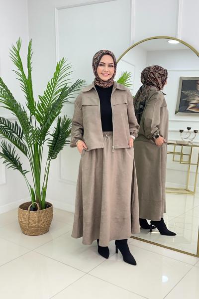 HİFA ETEKLİ TAKIM - VİZON Vizon