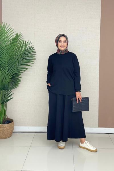 İDİL OYSHO TAKIM - SİYAH Siyah