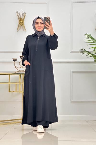 İNCİ TAKIM-SİYAH Siyah