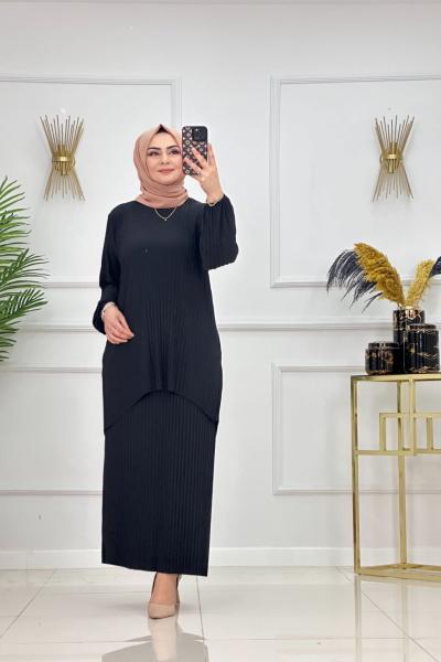 Nida Etekli Takım Siyah