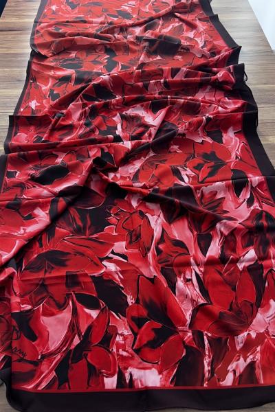 Şal Siyah Kırmızı