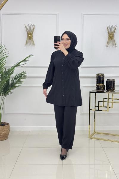 SAMİRA TAKIM-SİYAH Siyah