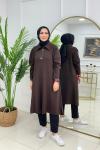 SUZAN OYSHO TUNİK - ACI KAHVE Acı Kahve
