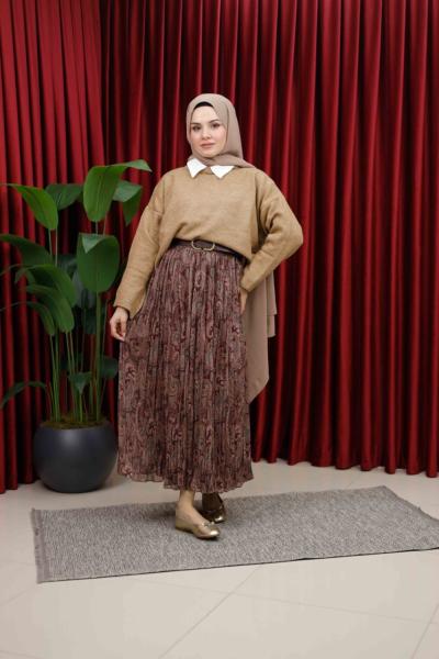 TRİKO KAZAK - CAMEL Camel