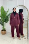 VİLDAN TAKIM - BORDO  Bordo