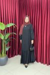 Azra Elbise-Siyah Siyah